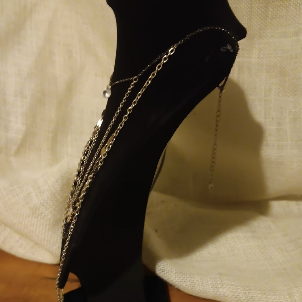 5 layered vintage beautiful necklace - Picture 2 of 4